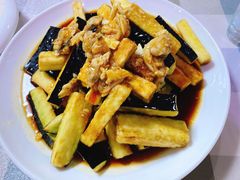 蛤蜊肉拌茄子-华春餐馆(鱼山路店)