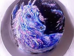 -咖咖熊蛋糕定制·蓝风车动物奶油