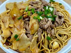 牛肉牛板筋拌面-双宝红油牛系列