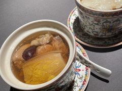 瑶柱炖菜胆-御膳汤品(猎人坊店)