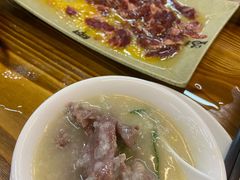 秘制粥底-顺德公平靓正特色牛花粥(花都店)