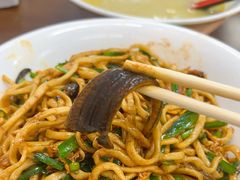 农家红炒长鱼炒面-三百碗宝应长鱼面(板仓街店)