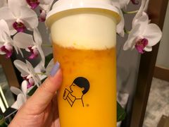 芝芝芒芒加红柚-喜茶(上海兴业太古汇店)
