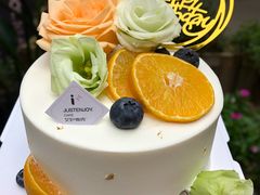 情深似海森系动物奶油水果蛋糕-艾加柒克蛋糕茶歇甜品台(春熙路店)