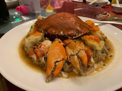 马蹄肉饼蒸三门膏蟹-Yan Ting 宴庭中餐厅(上海静安瑞吉酒店)
