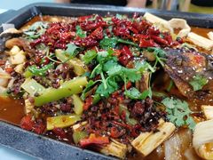 烤鱼-听涛雅苑百味饺子老家菜馆