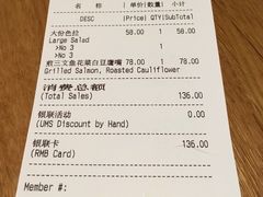 账单-Wagas沃歌斯(百盛优客店)