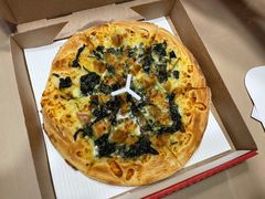 菠菜奶油鸡肉比萨-必胜客(城西银泰店)