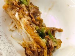 牛肉叉烧鸡蛋拼肠粉-香港威特瑞茶餐厅(小白楼音乐厅店)