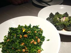 芥兰苗拌甜黄豆-醉庐·新上海菜(南京西路店)