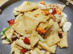 干锅千页豆腐-俏湖兰·辣椒炒个肉(海沧店)