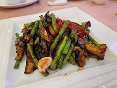 紫苏豆角炒茄子-宝园酒家(美林M·LIVE天地东座店)