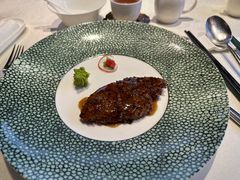 香煎鹅肝黑松露带子-皇朝会.经典传统粤菜(外滩店)