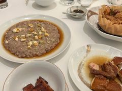 乌鱼子花菇马蹄蒸肉饼-宝丽轩中餐厅BAOLIXUAN