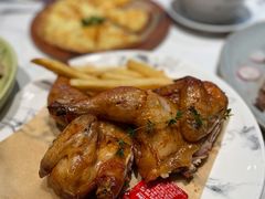 奥尔良烤鸡配薯条-卡朋西餐(乐峰广场店)