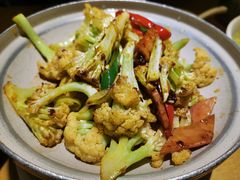 干锅有机菜花-吕氏疙瘩汤·海鲜新鲁菜(凯德mall新都心店)