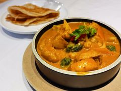 咖喱时蔬配手抓饼-若蘭慈·无国界素食料理(欢乐海岸店)