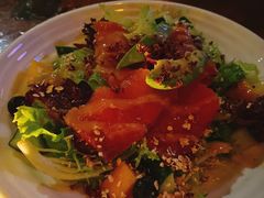 烟熏三文鱼黎麦色拉-MARU玛露音乐餐厅(大学路店)