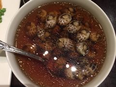 古越陈酿煮花螺-杭州西子湖四季酒店·金沙厅