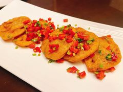 椒盐藕饼-枣子树素餐厅(铂金城店)