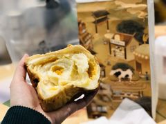 蛋黄奶酥吐司-爸爸糖手工吐司(上海五角场万达店)