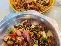 -休记光头香辣蟹干锅(绵竹店)