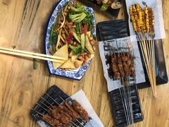 烤筋-长青菠菜面·烧烤