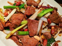 三葱爆猪肝-KŌNG胶东小馆(华熙店)