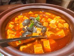 麻辣豆腐烧海参-五谷丰登农家院·地道胶东菜·海鲜烧烤(威海店)
