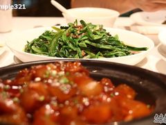 豆豉鲮鱼油麦菜-长兴楼饭店