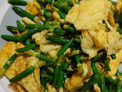 黄瓜花炒柴鸡蛋-鸽子窝(青塔店)