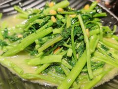 黄豆酱空心菜-潮十三潮汕砂锅粥(高新四路大都荟店)