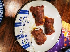 铺天盖地顶级澳牛肉火焰寿司-仙隐小鹿中華の日料(正弘城店)