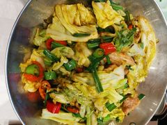 干锅娃娃菜-老好人象山海鲜(岭南路店)