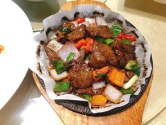 黑椒京葱年糕炒肥牛-森谷美食公园(杨行店)