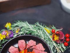烟熏低温豉椒雪花牛肉-小运河·公馆(国贸店)