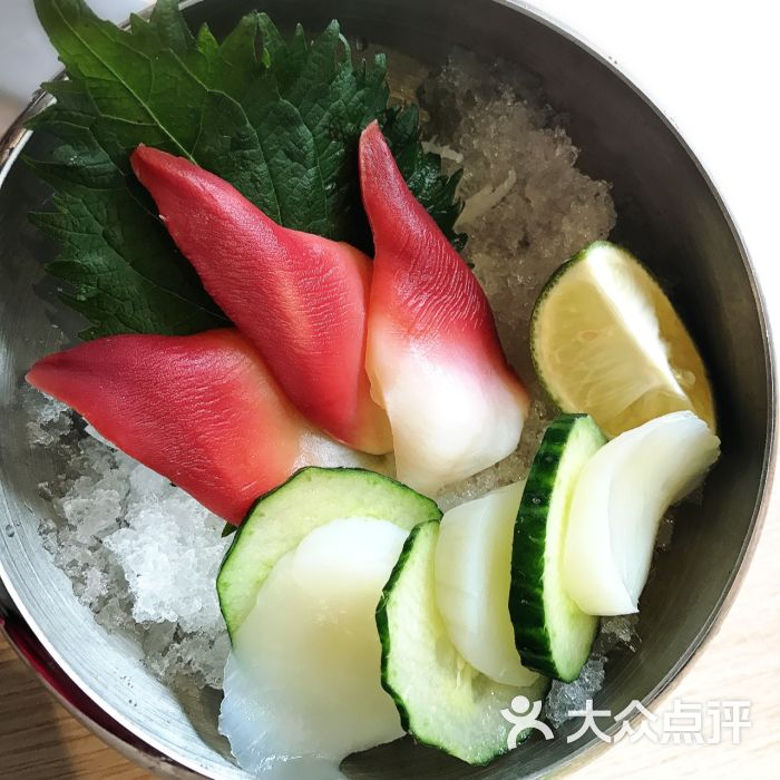 北极贝带子刺身