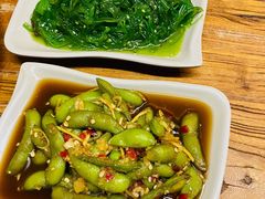 水煮毛豆-串大叔炭火烤串·鸡西大冷面刀削面(总店)