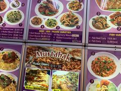 菜单-新加坡Zam Zam餐馆