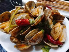 辣炒蚬子-潮庭·大连海鲜·炭火烧烤·扇贝王(大连店)