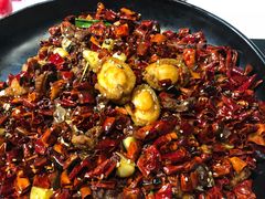 鲍鱼辣子鸡-荷风细雨·中国茶宴(碧云店)