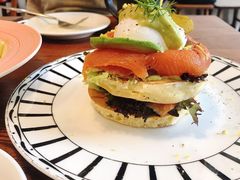 牛油果蘑菇菠菜水波蛋-AFS Cafe & Canteen(闽江二路店)