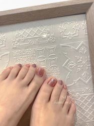 -手牵手美甲