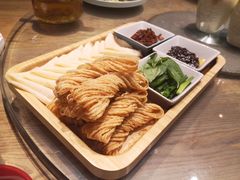 大师的洛馍馓子-食欲老院子荆芥疙瘩汤(经五路店)