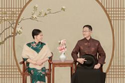 -时光纪亲子全家福照相馆(静安店母女写真父母纪念照)
