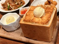 冰淇淋香草厚多士-大树餐厅(益田假日店)