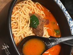 香草番茄汤.猪软骨面-和府捞面(东直门银座店)