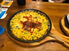 料理烤芝士玉米粒-老东镇啤酒屋海鲜加工·蒸汽海鲜·海鲜烧烤(台东店)