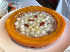 南瓜酒酿小圆子-玫瑰厅上海菜(兴国路店)