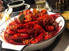 吮指腐乳小龙虾-京韵胡同·酱香羊蝎子火锅涮肉(长寿路店)